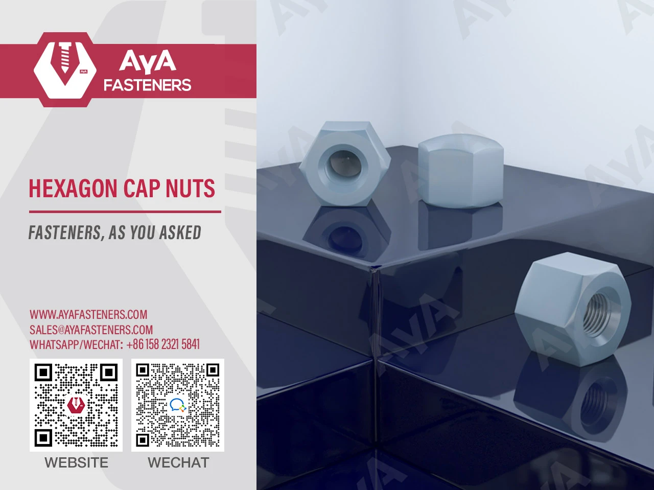Hexagon Cap Nuts-AYA FASTENERS Hexagon Cap Nuts-AYA FASTENERS